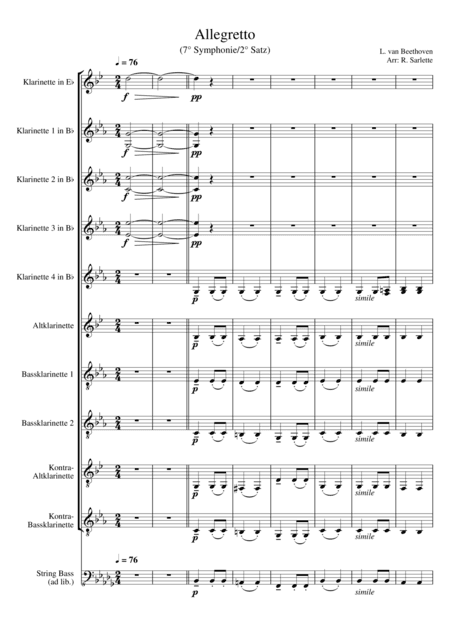 Allegretto (arr. R. Sarlette)
