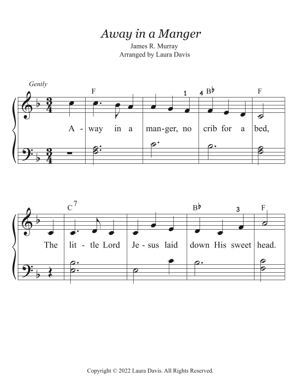 Away in a Manger (arr. Laura Davis)