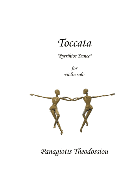 Toccata for violin solo