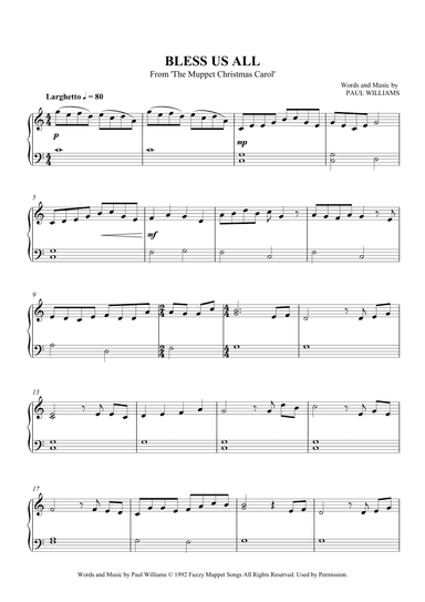 Bless Us All (arr. SCMusic)