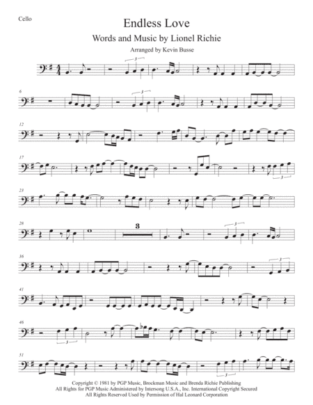 Endless Love (arr. Kevin Busse)