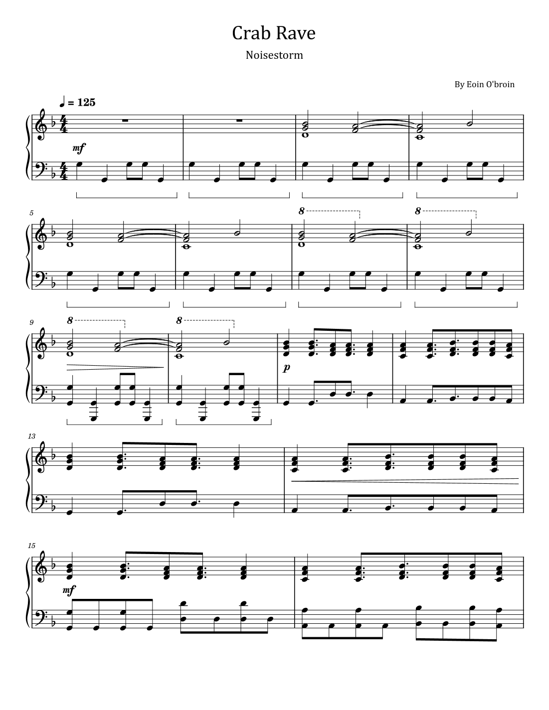 Crab Rave (arr. poon)