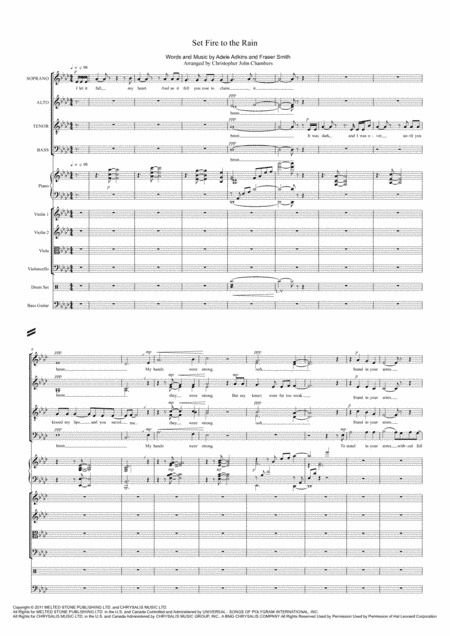 Set Fire To The Rain (arr. Christopher John Chambers)