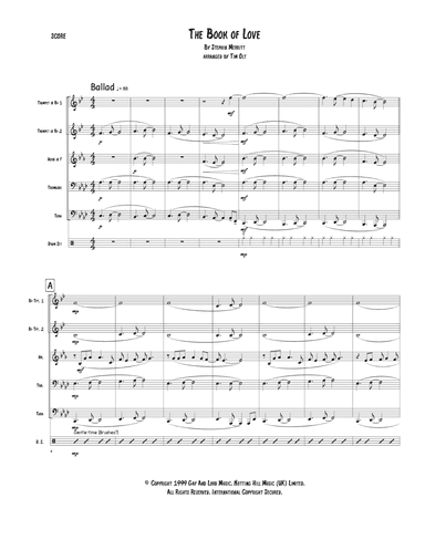 The Book Of Love (arr. Tim Olt)