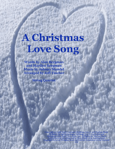 A Christmas Love Song (arr. Jeff Tincher)