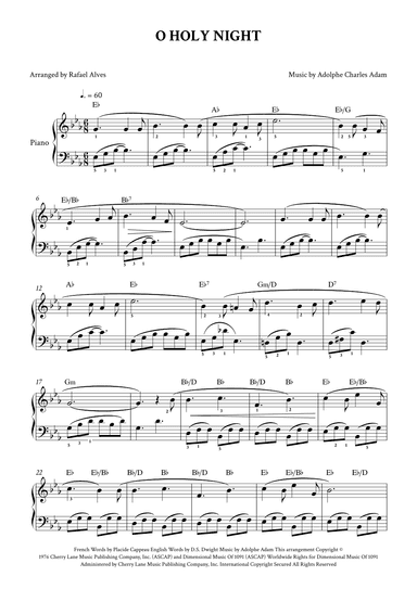 O Holy Night (arr. Rafael Alves)