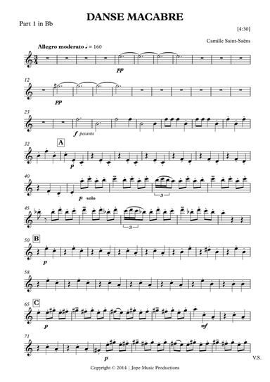 Danse Macabre - Saint-Saëns (arr. Jope)