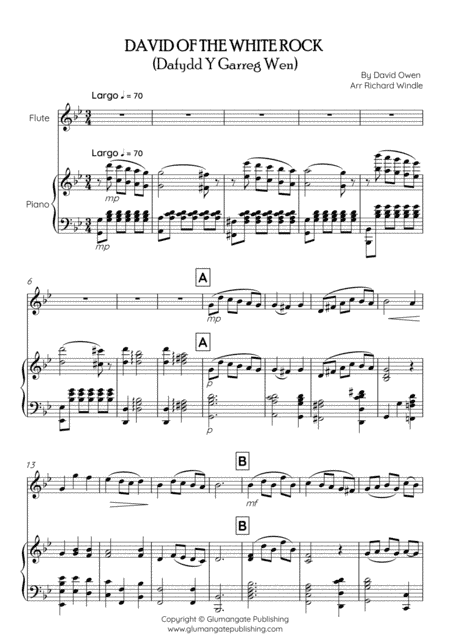 David of the White Rock (arr. Richard Windle)