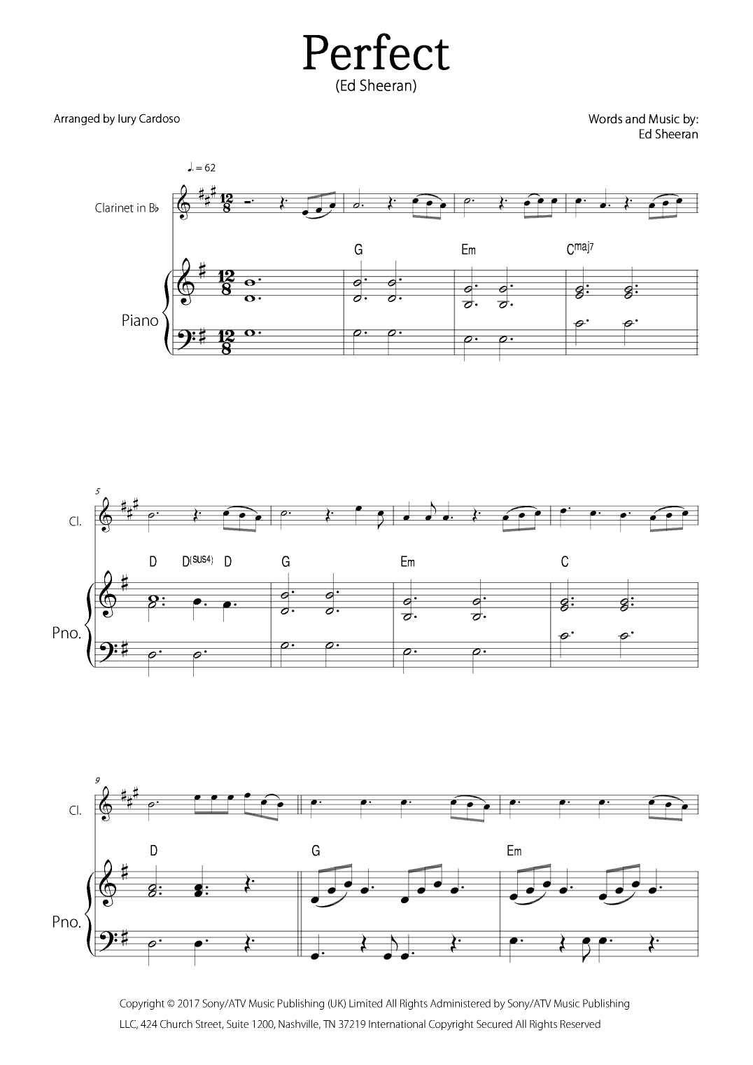Perfect (arr. Iury Cardoso)