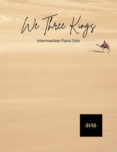 We Three Kings Intermediate Piano Solo (arr. Donna Mitchell)