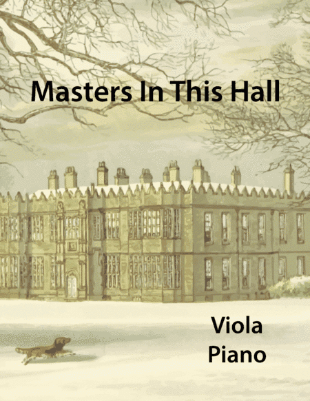Masters In This Hall for Viola and Piano (arr. Miriam Troxler)