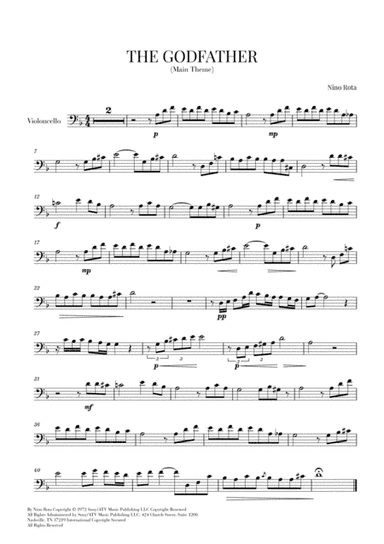 The Godfather (main Theme) (arr. Cadenza Editions)