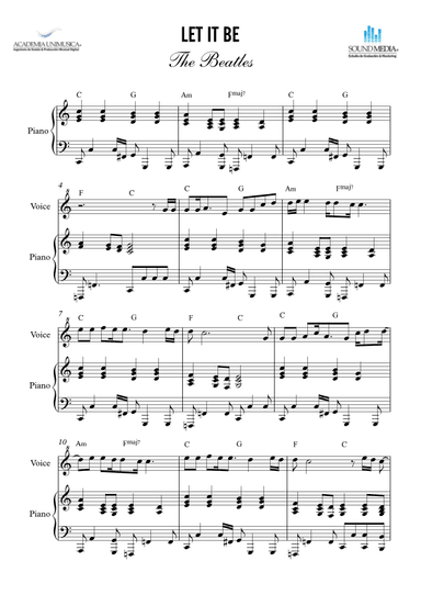 Let It Be (arr. Unimusic Academy (Academia Unimusica))