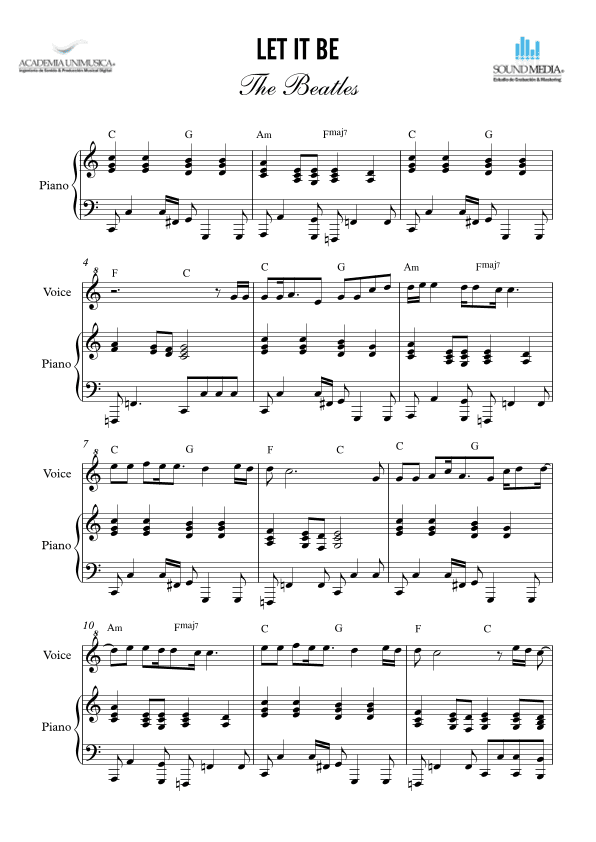 Let It Be (arr. Unimusic Academy (Academia Unimusica))