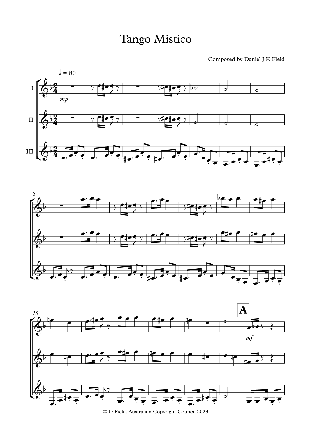 Tango Mistico