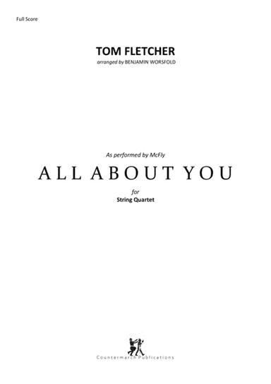 All About You (arr. Ben Worsfold)