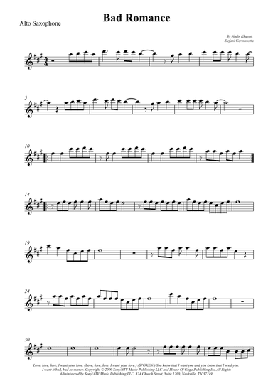 Bad Romance (arr. Wesley S. SIlva)