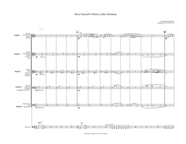 Have Yourself A Merry Little Christmas  from MEET ME IN ST. LOUIS (arr. Dean Mounts)