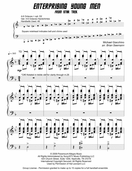 Enterprising Young Men  from STAR TREK (arr. Brian Seemann)