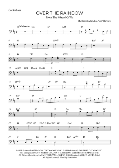 Over The Rainbow (arr. Alex Nunes Rodrigues)