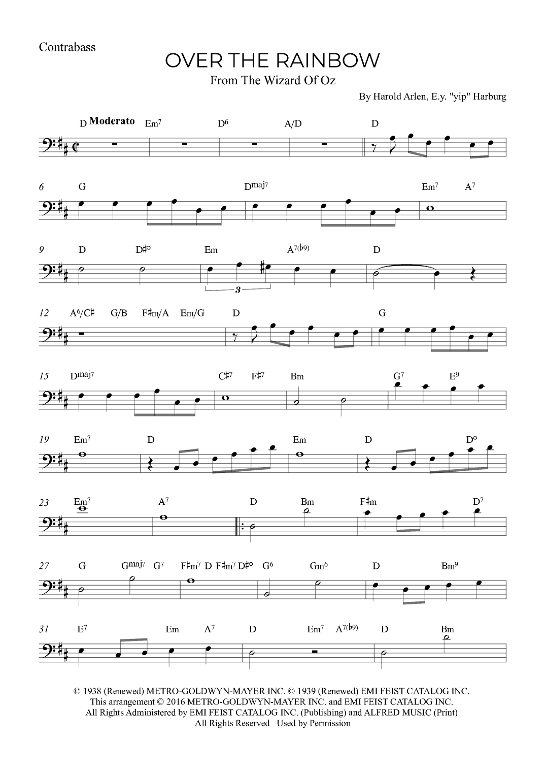 Over The Rainbow (arr. Alex Nunes Rodrigues)