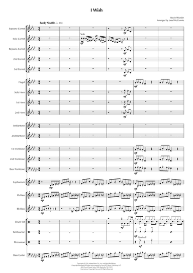 I Wish (arr. Jared McCunnie)