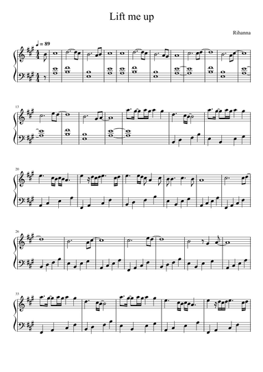 Lift Me Up (arr. LaLa Music)