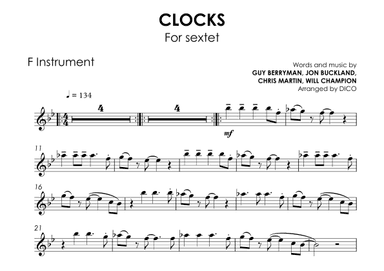 Clocks (arr. Dico)