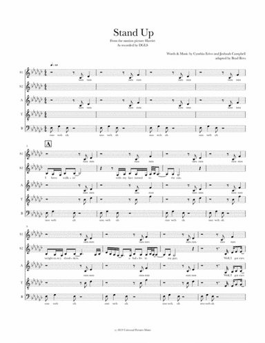 Stand Up (arr. Brad Rees)