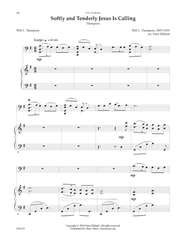 Softly and Tenderly Jesus Is Calling (arr. Peter Hilliard)