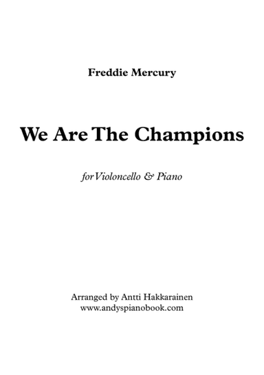 We Are The Champions (arr. Antti Hakkarainen)