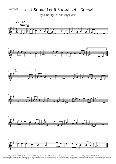 Let It Snow! Let It Snow! Let It Snow! (arr. Ygor Nunes)