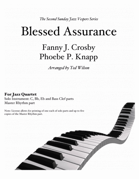 Blessed Assurance (arr. Ted Wilson)