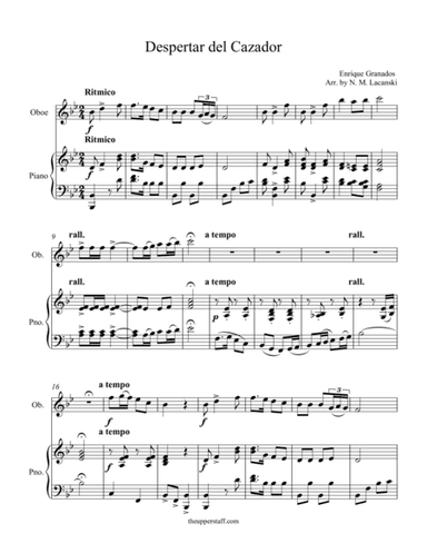 Despertar del Cazador (arr. Nick Lacanski)