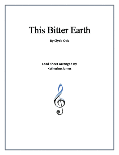 This Bitter Earth (arr. Katherine James)