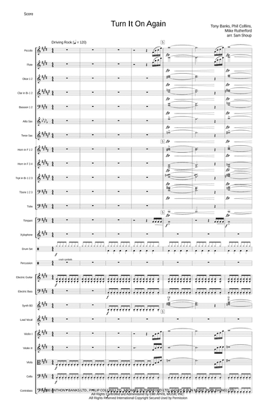 Turn It On Again (arr. Sam Shoup)