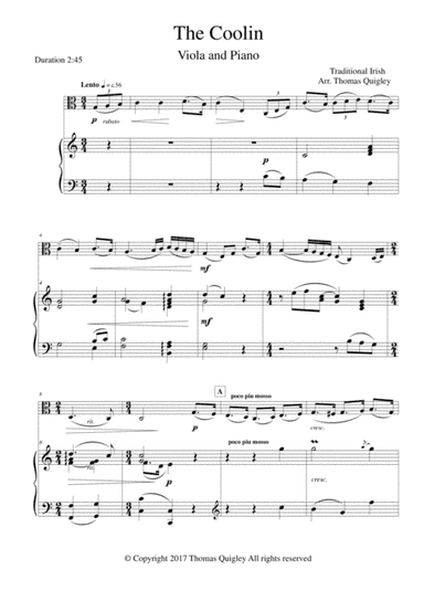 The Coolin (arr. Thomas Quigley)