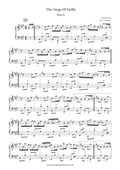 The Siege Of Delhi (arr. Julia Gordon)