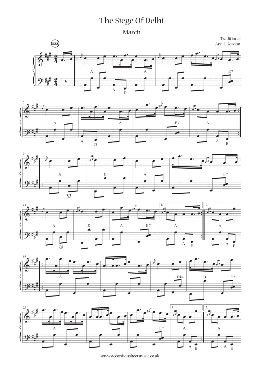 The Siege Of Delhi (arr. Julia Gordon)