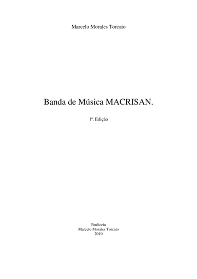 Banda de Música MACRISAN: As Coisas e Andando