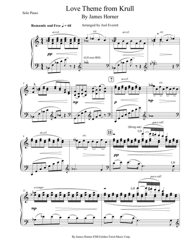 Colywyn And Lyssa (arr. Joel Everett)