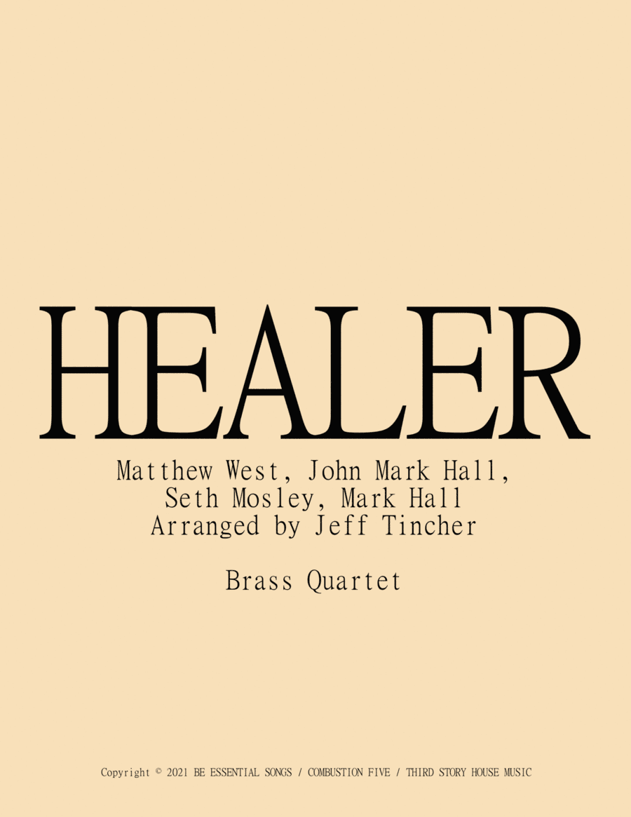Healer (arr. Jeff Tincher)