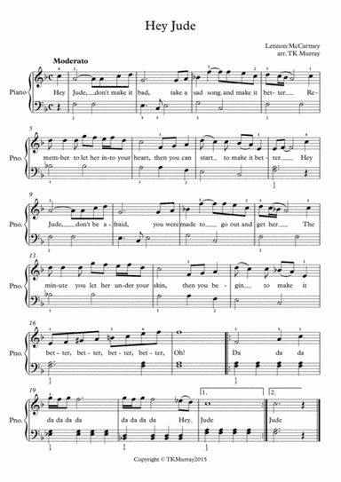 Hey Jude (arr. Tim TK Murray)