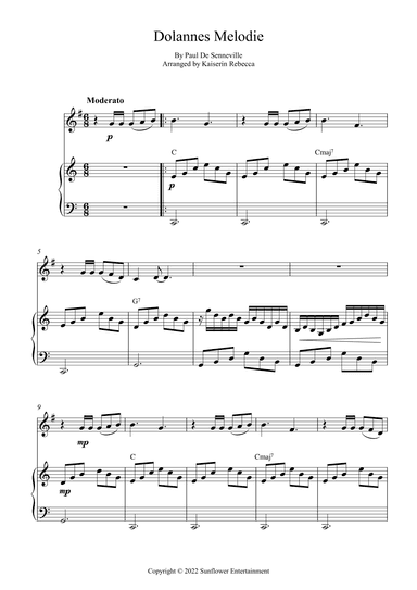 Dolannes Melodie (arr. Kaiserin Rebecca)