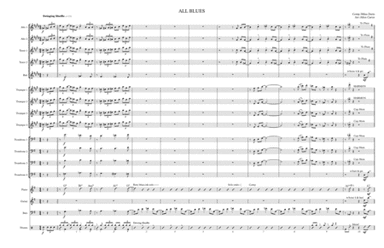 All Blues (arr. Allen Carter)