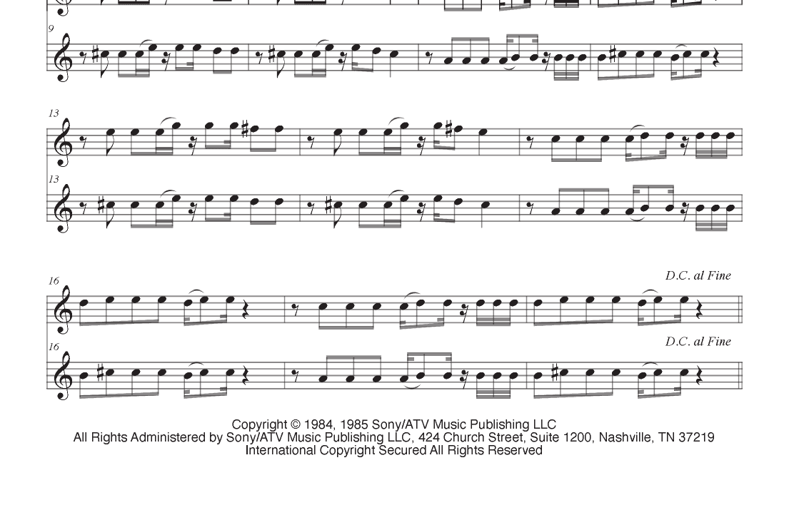 Axel F (arr. P. R. Frederick)