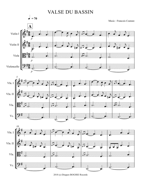 VALSE DU BASSIN - La Suite Fléchée