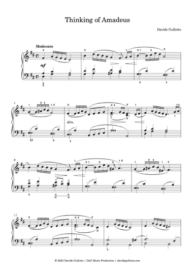 Thinking of Amadeus