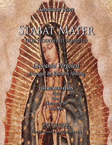 Pergolesi – Stabat Mater (for Woodwind Quartet) (arr. Kenneth Abeling)