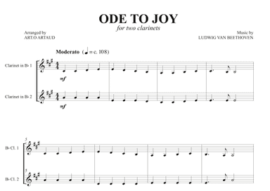 Ode to Joy (arr. Art.o Artaud)